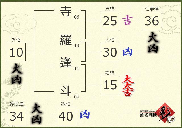 診断結果画像