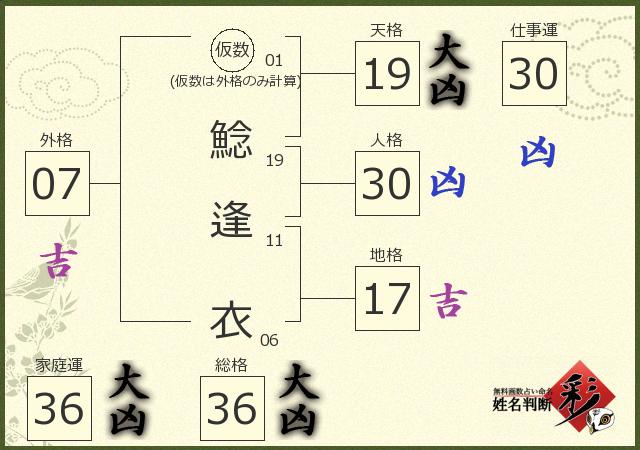 診断結果画像