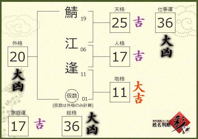 診断結果画像