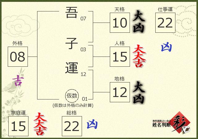診断結果画像