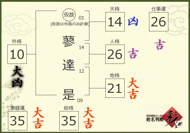 診断結果画像