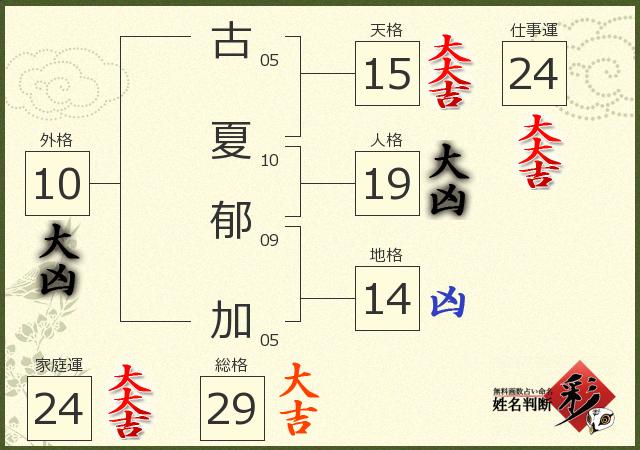 診断結果画像
