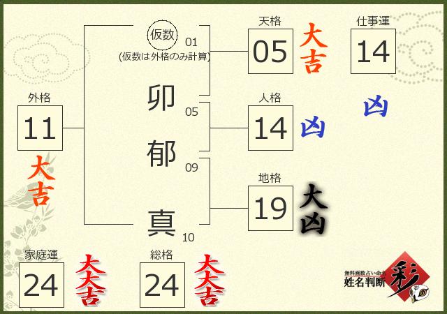 診断結果画像