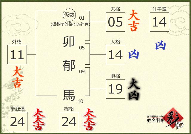 診断結果画像