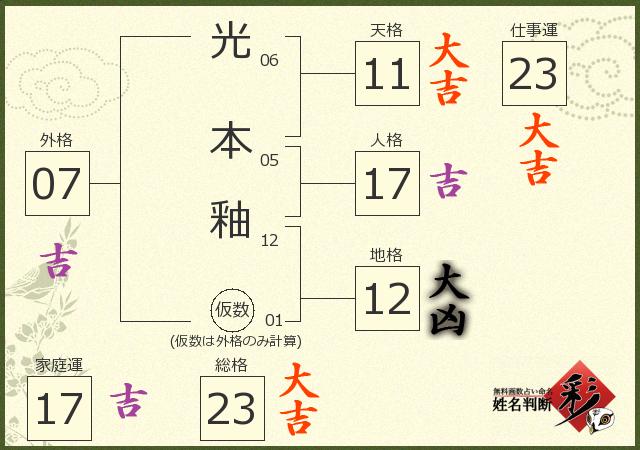 診断結果画像