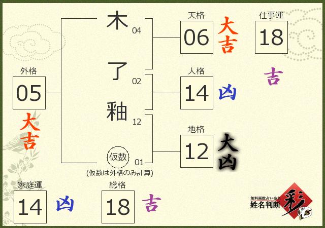 診断結果画像
