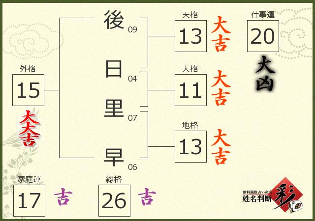 診断結果画像
