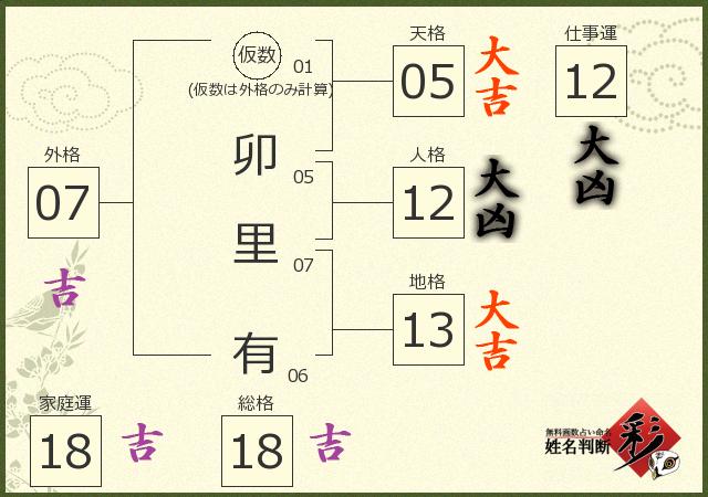 診断結果画像