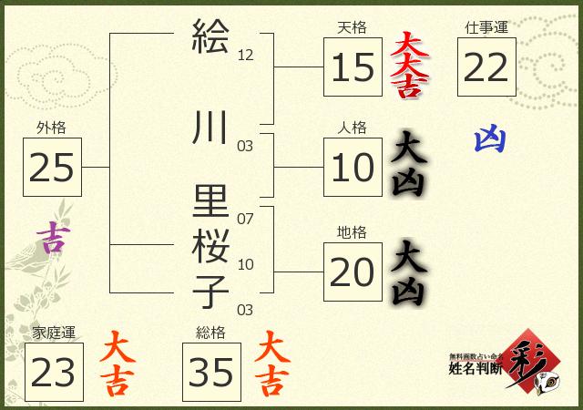 診断結果画像