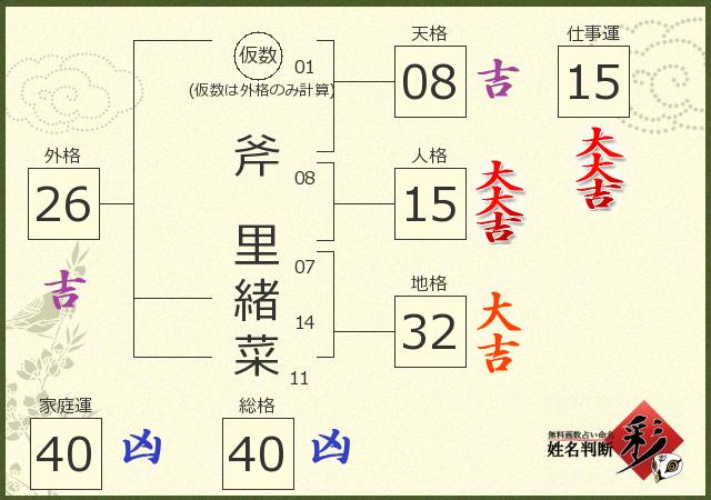 診断結果画像