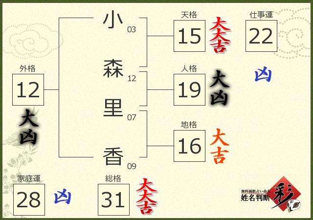 診断結果画像