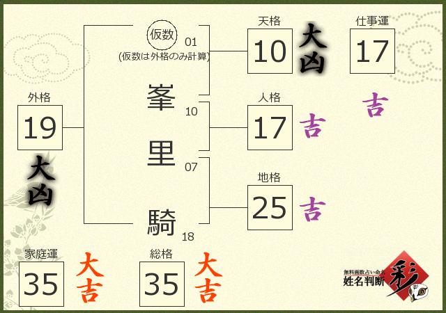診断結果画像