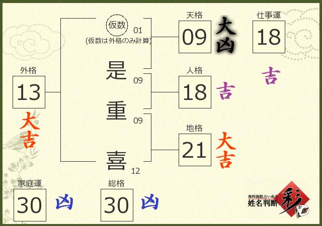 診断結果画像