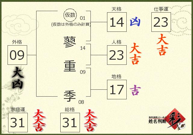 診断結果画像