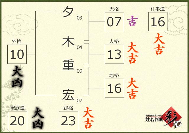 診断結果画像