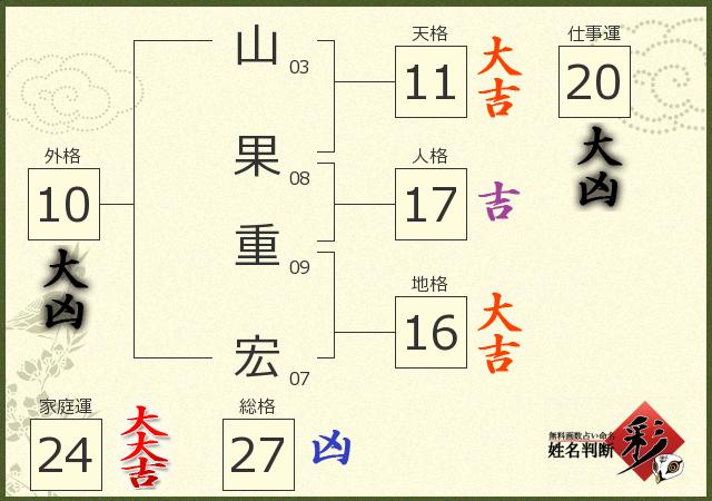 診断結果画像