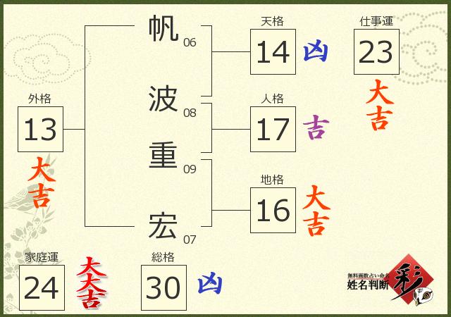 診断結果画像