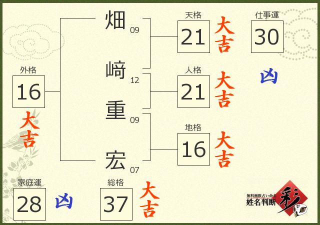 診断結果画像