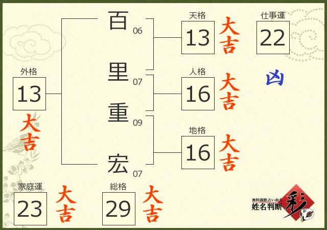 診断結果画像