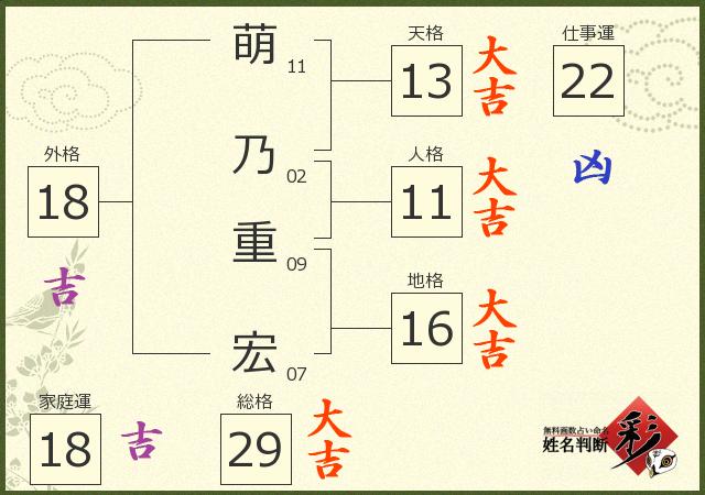診断結果画像