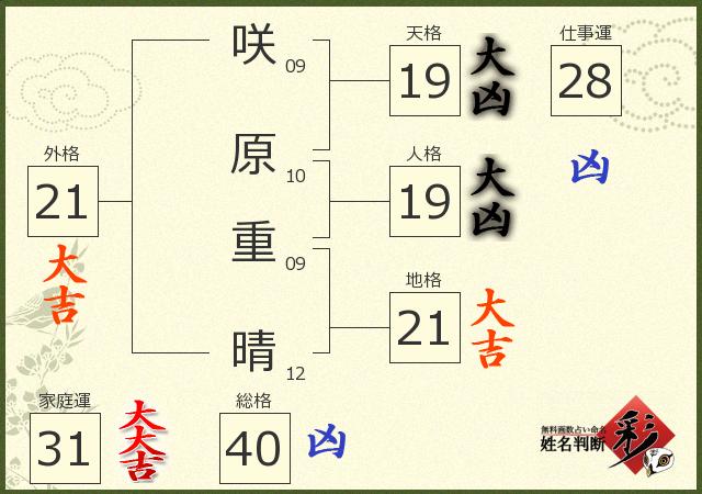 診断結果画像