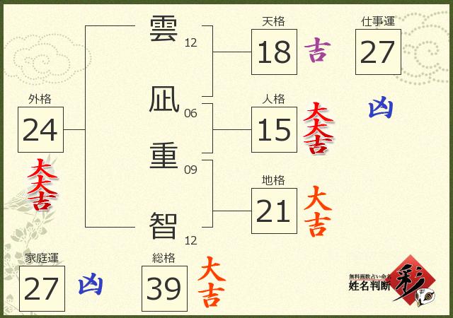 診断結果画像