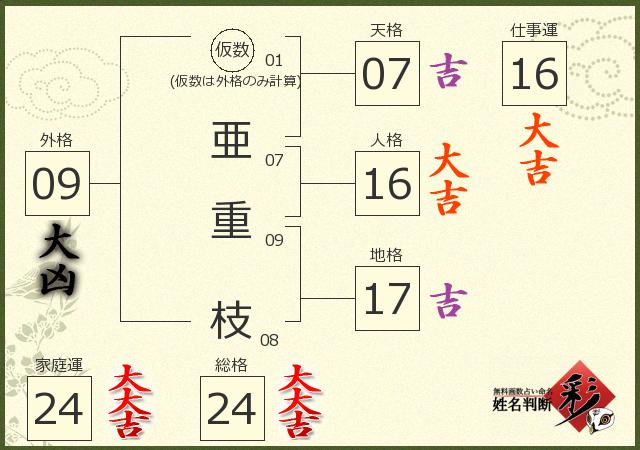 診断結果画像