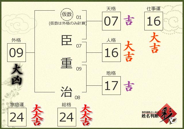 診断結果画像