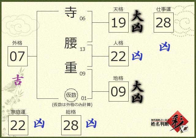 診断結果画像