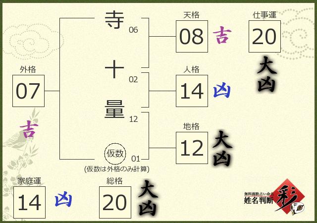 診断結果画像