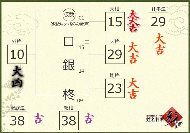 診断結果画像