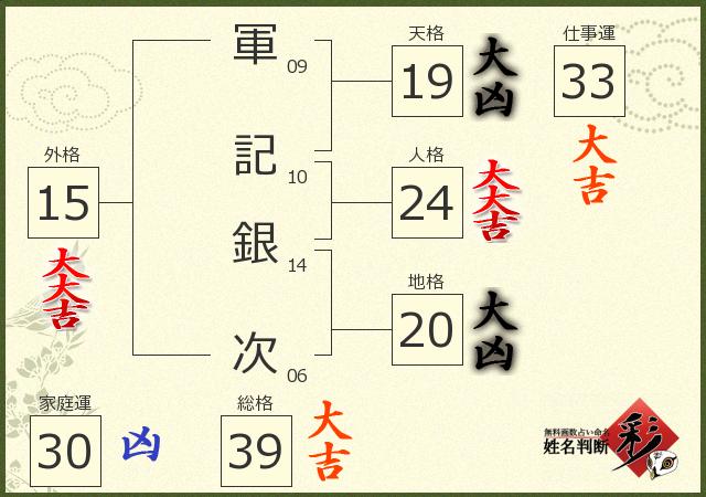 診断結果画像