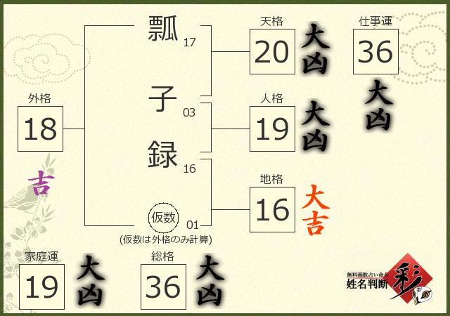 診断結果画像