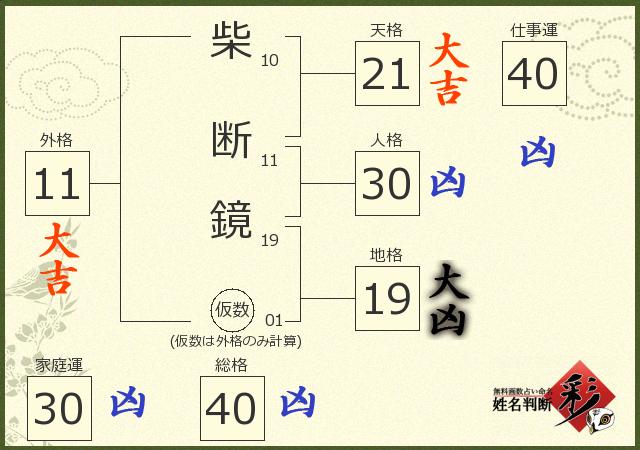 診断結果画像