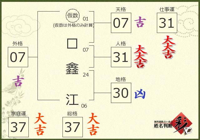 診断結果画像