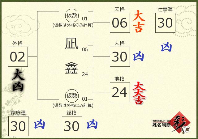 診断結果画像