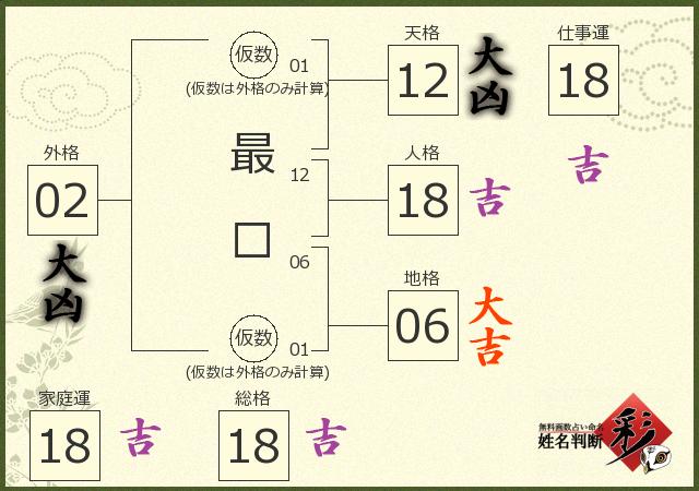 診断結果画像