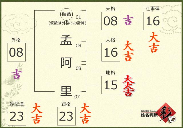 診断結果画像