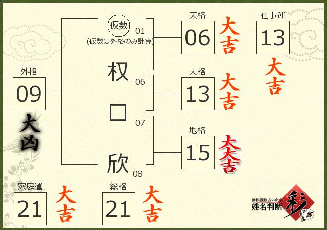 診断結果画像