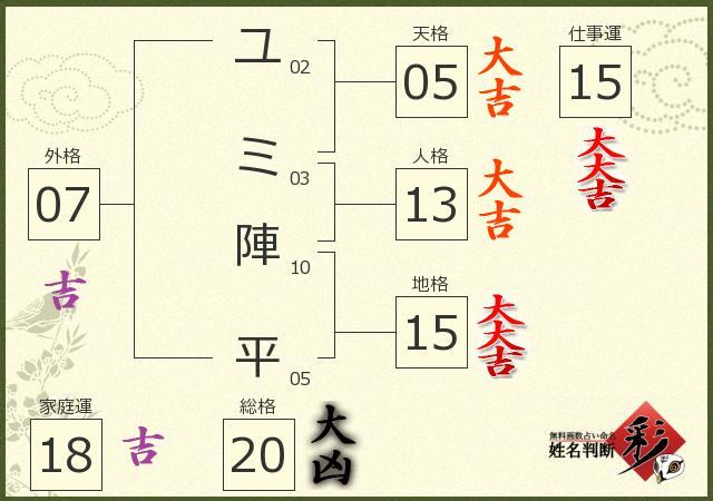 診断結果画像