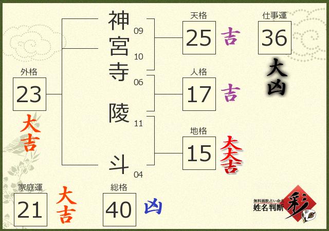 診断結果画像