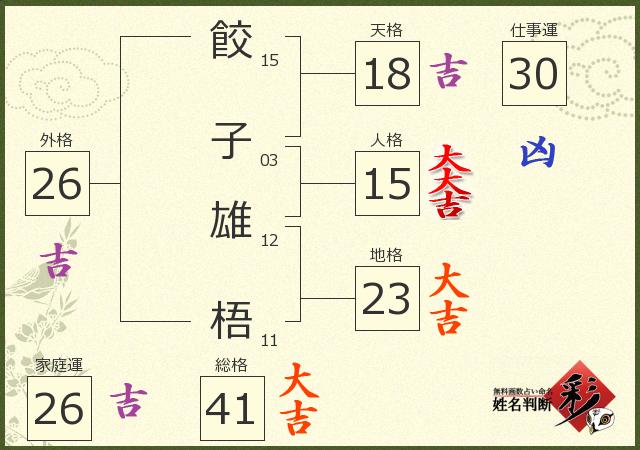 診断結果画像