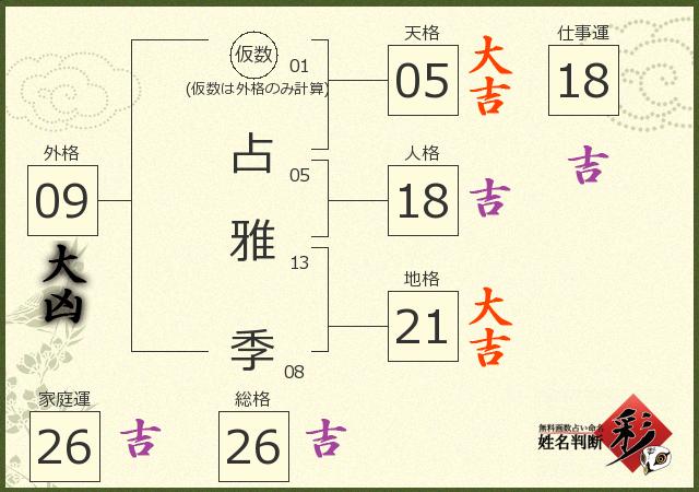 診断結果画像