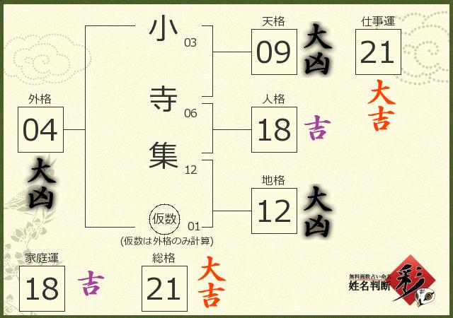 診断結果画像