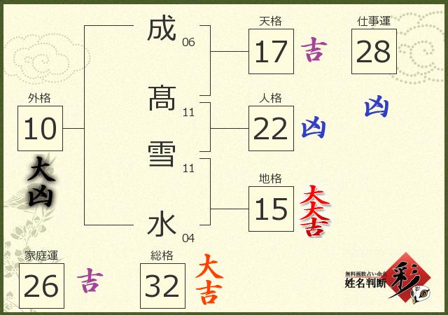 診断結果画像
