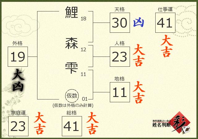診断結果画像