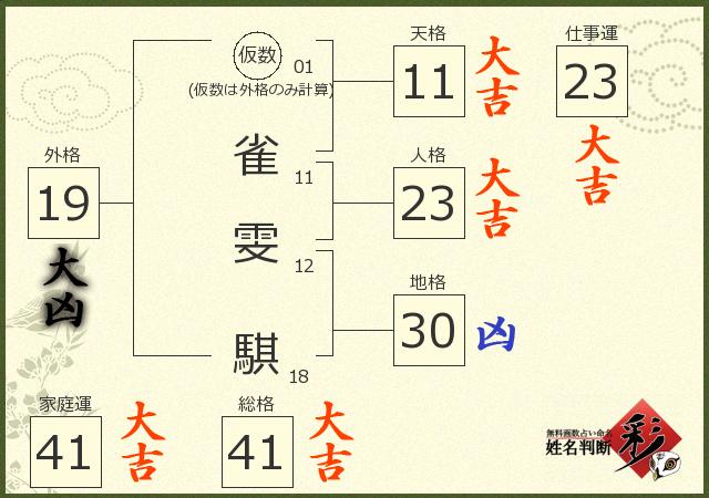 診断結果画像