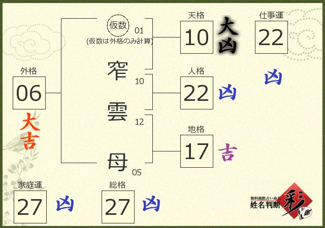 診断結果画像
