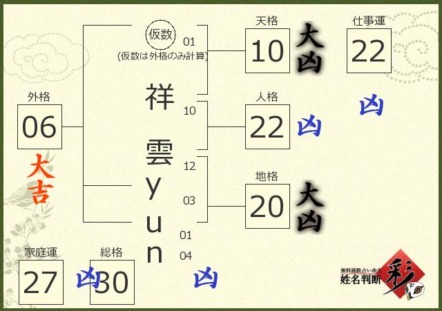 診断結果画像