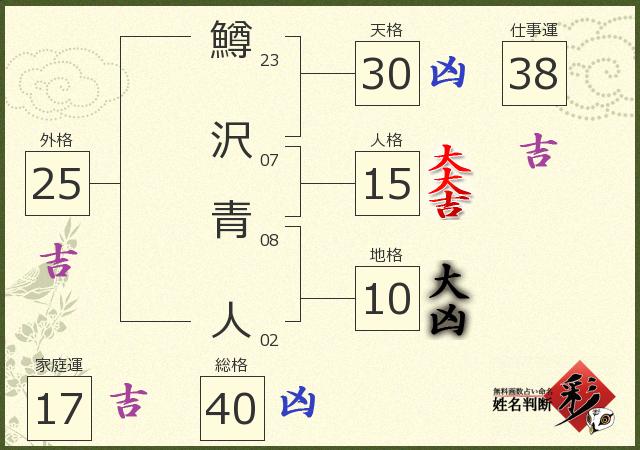 診断結果画像